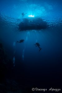 Divers with Weda Resort